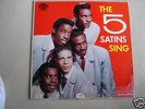 The Five Satins - Sing 1957 Orig. Mono Red Cover VG-