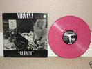 NIRVANA BLEACH US hot PINK sub pop Love Buzz MINT SP 34