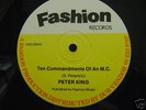 TEN COMMANDMENTS OF AN MC---PETER KING