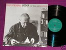 DDR NOVA LP 885155/ PAUL DESSAU Lieder - Georg Maurer