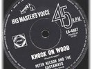 PETER NELSON AND THE CASTAWAYS KNOCK ON WOOD SOUL 45