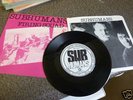 SUBHUMANS  RARE CANADIAN  PUNK 7