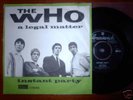 THE WHO *A Legal Matter* Unique Danish Brunswick PS 45