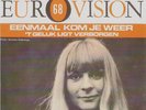 EUROVISION 1968 Belgium Claude Lombard Dutch version 7'