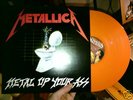 METALLICA Metal Up Your Ass ORANGE vinyl rare mispress