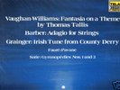 TELARC SLATKIN VAUGHAN-WILLIAMS,BARBER, ET. AL. SEALED