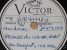 DOC DAUGHERTY ORCH 1929   Unissued test