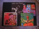 ALIEN SEX FIEND/ 7 LP'S ALL ORIGINAL +INSERTS UK EX+