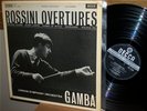 GAMBA,London Sym '60s/ROSSINI Ovts/UK DECCA FFSS EP/EX