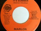 rare Modern Soul 45 MARLON it's summer Listen