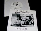 EVIL CONDUCT -A WAY OF LIFE- rare 7” oi skinhead punk