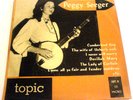 PEGGY SEEGER Ex UK 1950s Topic Records Ten Inch LP