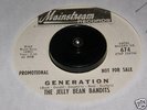 The Jelly Bean Bandits - Generation 60s Psych 45 RPM