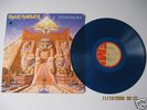 IRON MAIDEN-LP COLOR BLUE-POWERSLAVE PRESS COLOMBIA1984