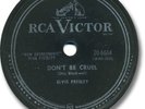 ELVIS PRESLEY 78 RPM Record. Don't Be Cruel/Hound Dog
