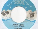 C BRYANT on BLUE SOUL modern soul funk 45 *RARE* LISTEN