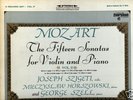 SZIGETI MOZART SONATAS VANGUARD 3 LP BOX