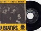 BEATLES I feel Fine Fantastic 64 DUTCH ONLY PS 45 L K
