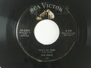 ELVIS PRESLEY  45 THAT'S ALL RIGHT  RCA 6380