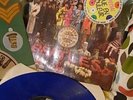 THE BEATLES SGT PEPPER COULEUR BLEU RARE