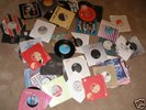 45rpm records 40+ inc Elvis,Doors,ACDC,Abba,ProcolHarem