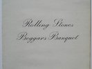 Rolling Stones - Beggars Banquet 1st issue 1K/1K Stereo