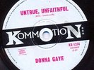 DONNA GAYE Untrue Unfaithful NITA ROSSI oz mod 45 HEAR