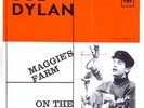 BOB DYLAN Maggie's Farm  Sweden Norway p/s 45