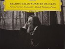 DGG ED.1 TULIP BRAHMS CELLO SONATAS PIERRE FOURNIER NM