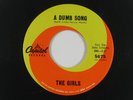 THE GIRLS garage 45 CHICO'S GIRL/A DUMB SONG  CAPITOL
