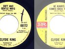 SOUL 45  -CLYDIE KING-HE ALWAYS COMES BACK TO ME- DEMO