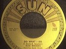 Slim Rhodes Rockabilly 45 Do What I Do Sandy Brooks SUN