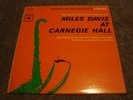 MILES DAVIS  At Carnegie Hall  COLUMBIA  6 EYE  MINT