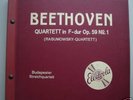 4X78 RPM ELECTROLA BEETHOVEN BUDAPEST STRING QUARTET NM