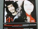 THE WHITE STRIPES OZ GIG RARE POSTER LARGE RARE PROMO