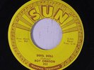 ROY ORBISON: Devil Doll 45 rare Rockabilly