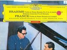 SCHNEIDERHAN/SEEMANN-BRAHMS/FRANCK:SONATAS-STEREO TULIP