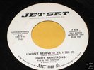 JIMMY ARMSTRONG RARE SOUL 45 PROMO ON JET SET