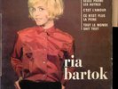 RIA BARTOK  RARE E.P  COLUMBIA  BIEM  EX  ROCK