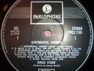 RINGO STARR Beatles EXPORT PPCS 7101 PARLOPHONE STICKER