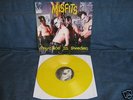THE MISFITS Psychos in Sweden YELLOW VINYL MINT 