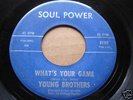 YOUNG BROTHERS baby SOUL POWER 45 RARE NORTHERN SOUL