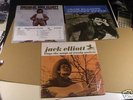 JACK ELLIOTT  WOODY GUTHRIE/COUNTRY STYLE/BULL 3 LP'S