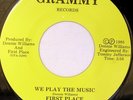rare Modern Soul 45 FIRST PLACE we play the music Hear