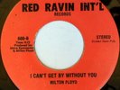 rare Soul 45 MILTON FLOYD on RED RAVIN INTL Hear