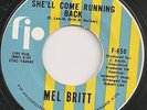 70`s Northern soul SHE`LL COME RUNNING BACK MEL BRITT