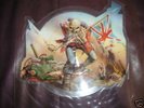 IRON MAIDEN THE TROOPER PICTURE DISC CUT SHAPE,Saxon