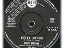 CINDY MALONE WEIRD BEARD ORIG TEEN ROCK & ROLL 45