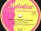  LORD KITCHENER 78 KITCH'S CRICKET CALYPSO EX+