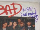 MICHAEL JACKSON VITORY TOUR BOOK & BAD 45 AUTOGRAPHED